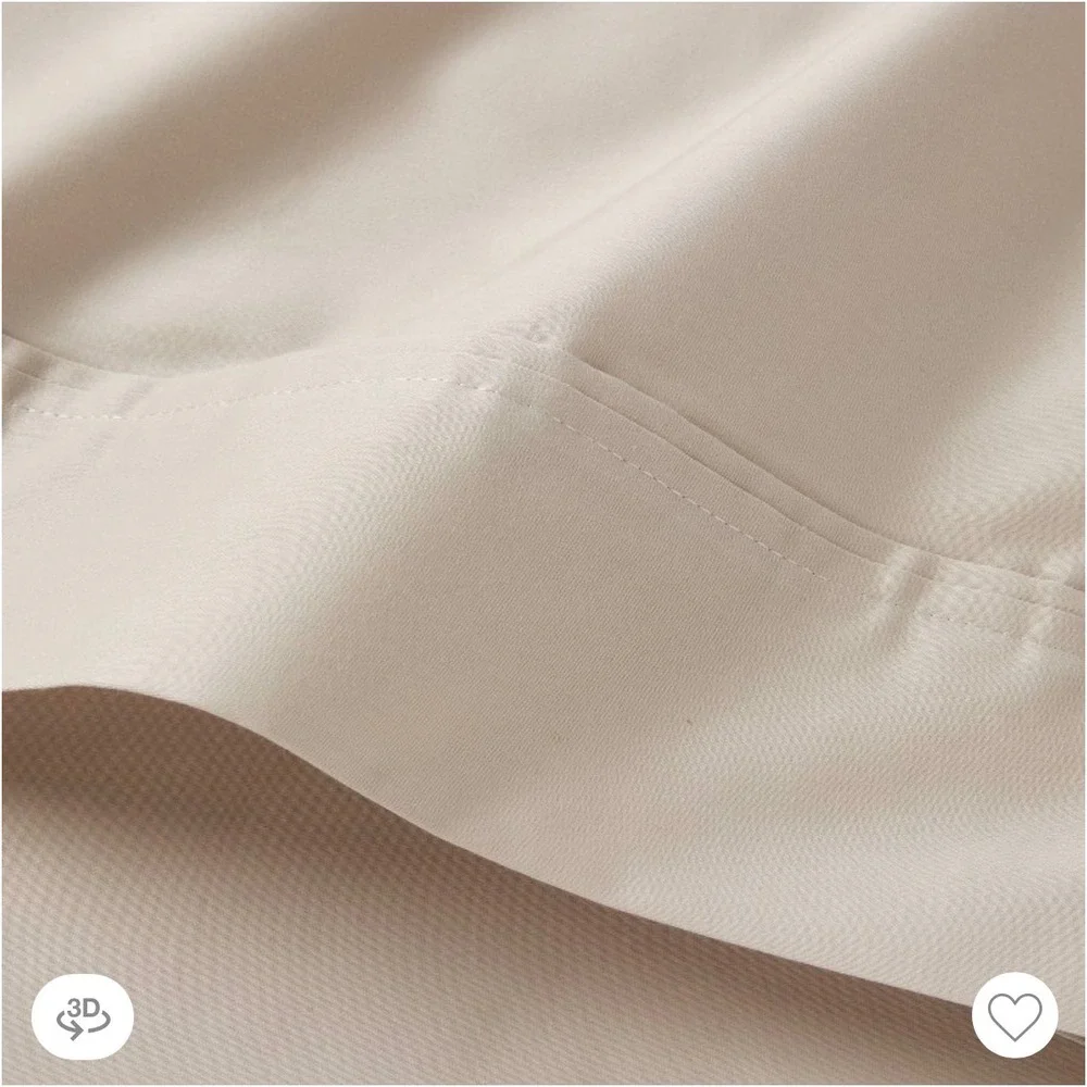 King Solid Performance 400 Thread Count Pillowcase Set True Khaki - Threshold™